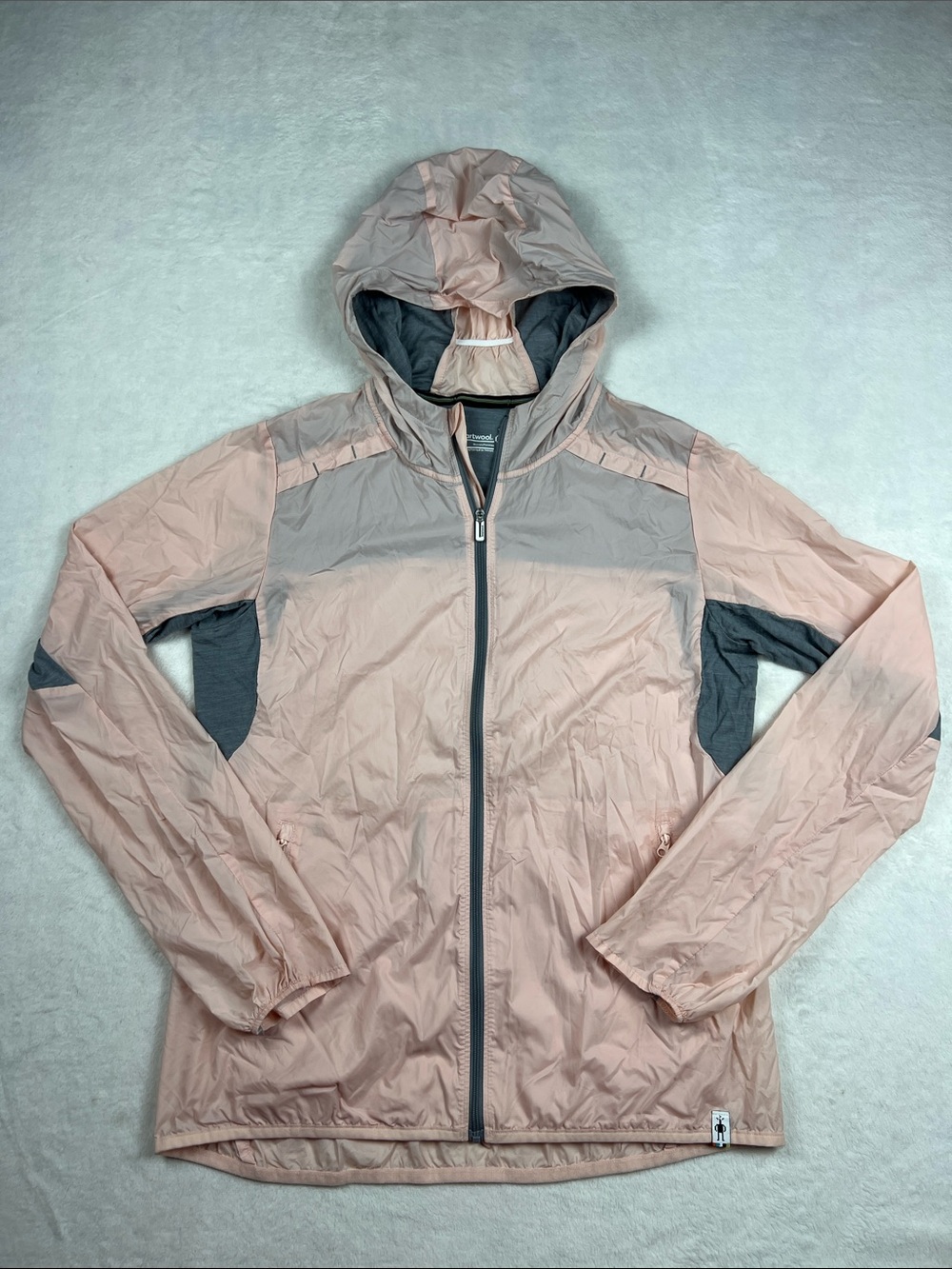 Smartwool Merino Sport Ultralite Hoodie Womens Medium Jacket Windbreaker